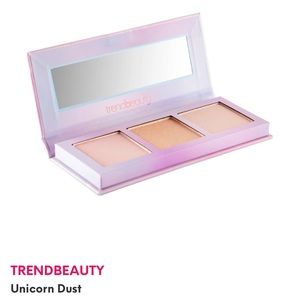 TrendBeauty Cosmetic Unicorn Dust Trio Highlighter Palette Boxycharm Face Makeup